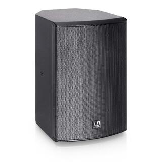 LD Høyttaler Vegg 80W Aktiv 8" 2-veis 8 Ohm Sort (1 Stk)