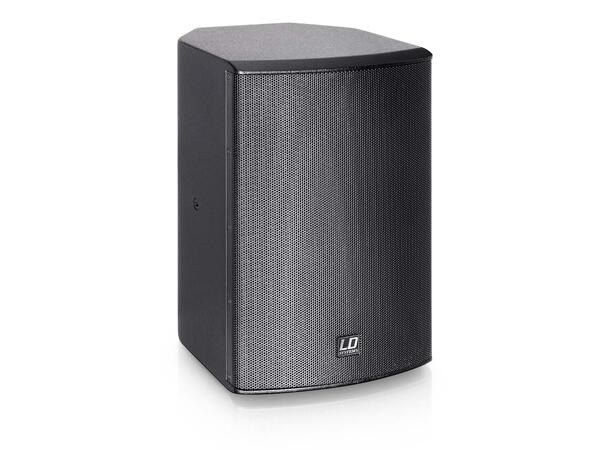 LD Høyttaler Vegg 80W Aktiv 8" 2-veis 8 Ohm Sort (1 Stk) 