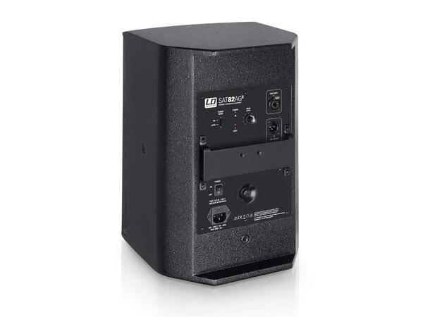 LD Høyttaler Vegg 80W Aktiv 8" 2-veis 8 Ohm Sort (1 Stk) 