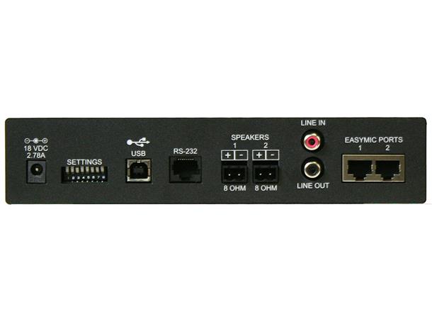 Vaddio EasyUSB Mixer/Amp 2x EasyMIC, 2x 20W, USB 2.0 