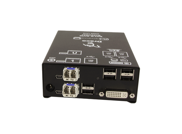 IHSE Draco Compact Rx DVI-D 2 x USB 2.0 Fiber 