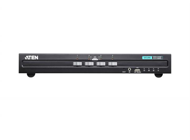 Aten Secure KVM Switch 4pUSB DVI Single Display NIAP PP 3.0 