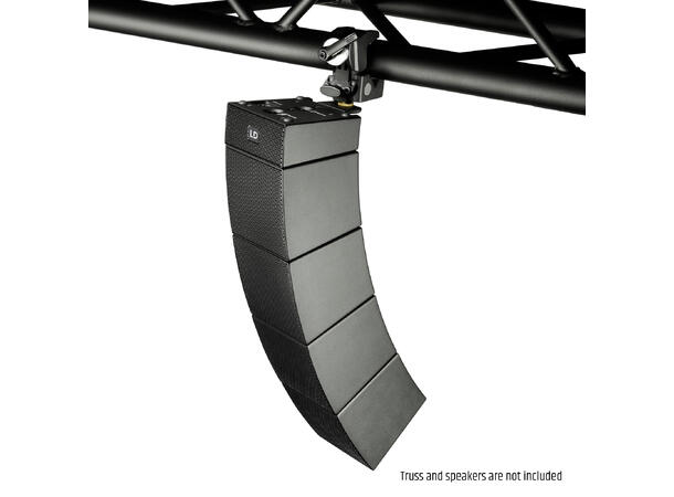 LD CURV 500 - Trossefeste Max 20 Kg Sort (1 Stk) 