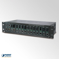 Planet Konverter Chassis 15-Slot Rack2.4U Redundant Power 48V