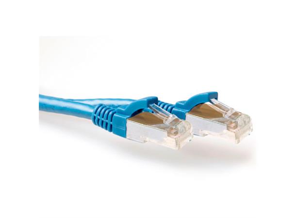 SFTP Patch Cat.6A -  2 m Blå Snagless 500MHz 26AWG PIMF 