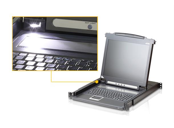 Aten Rack Konsoll 17" Slideaway 