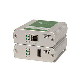 Icron USB-extender - Ranger 2301GE-LAN USB 2 - CAT og LAN 100m - Power RX