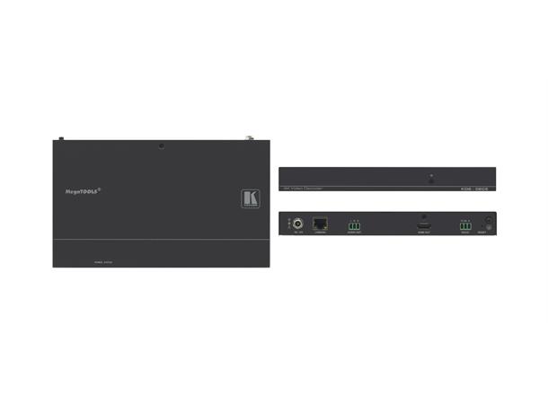 Kramer KDS5 Video over IP - Decoder 4K60 4:2:0 HDCP 2.2 PoE 1Gbps