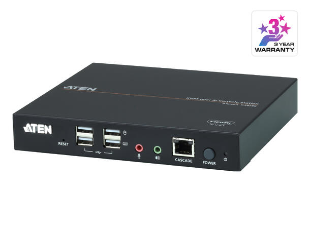 Aten Dual HDMI KVM over IP Console USB Peripheral Support 