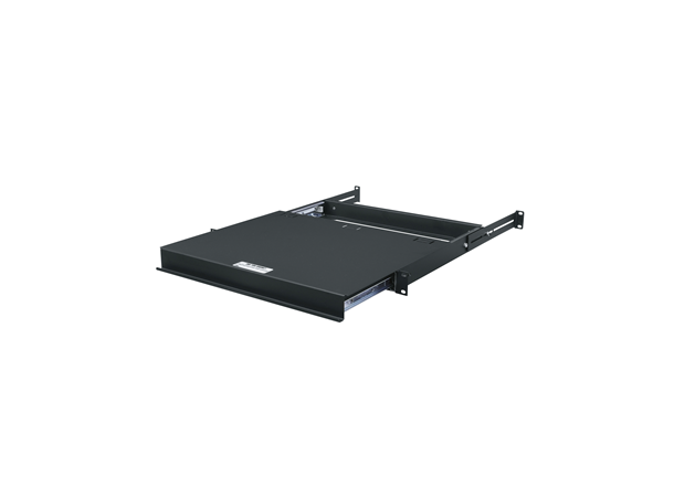 Middle Atlantic Hylle 1RU Uttrekkbar Sort Max 22 Kg 