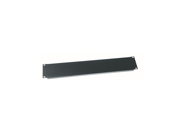 Middle Atlantic Panel, 2RU Flenset Sort Stål 