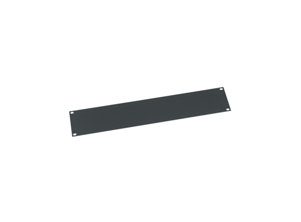 Middle Atlantic Panel, 2RU Sort Stål 