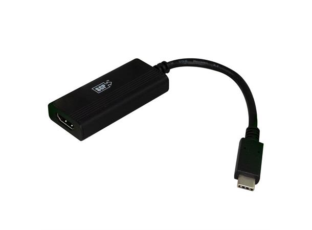 SCP Adapter USB-C > HDMI 4K HDR Videokilde: USB-C