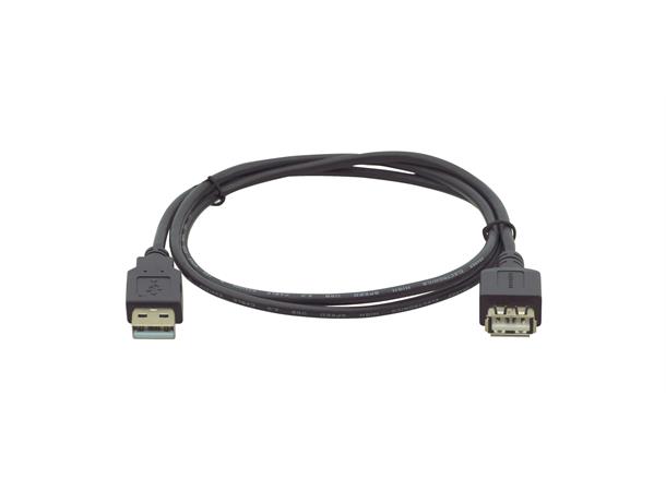 Kramer USB2 Kabel A-A -  0,9 m Skjøt A Hann -A Hunn USB Kabel Sort 