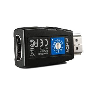 Lindy EDID Emulator - HDMI 2.0 (18 Gbps) Fast EDID-tabell eller klone