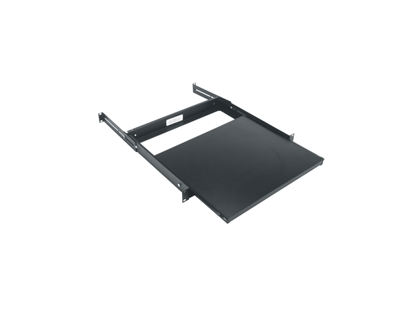 Middle Atlantic Hylle 1RU Uttrekkbar Sort Max 15 Kg 