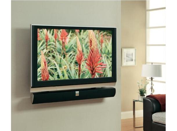 Techly Universal Soundbar brakett Sort VESA 100x100 <> 600x400 