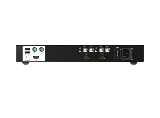 Aten Secure KVM Switch 2pUSB HDMI Single Display NIAP PP 3.0 