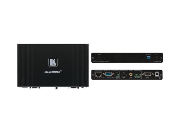 Kramer Extender HDMI Ultra-Reach Rx RS-232 & Loop Max 600 m Power 5.2V 