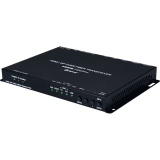 Cypress 4K HDMI/DP/USB Fib. Tranceiver UHD+ To-veis LAN RS232 IR USB