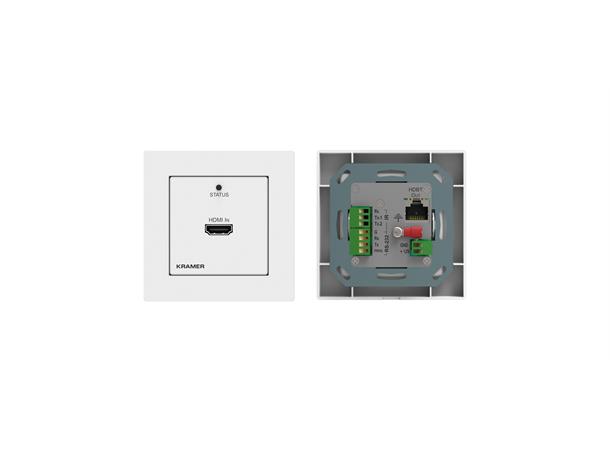 Kramer Panel HDMI 4K Tx 1xHDBaseT PoE Max 40m RS-232 IR 