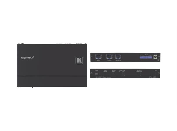 Kramer Splitter 1:2 HDBaseT 4K@60 10.2Gbps EDID re-K HDCP 