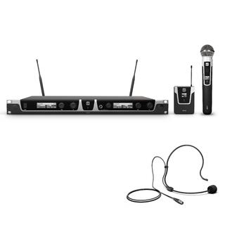 LD Trådløs Mikrofon kit 1 x Headset og håndholdt- Serie 508