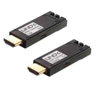 Lindy Extender HDMI 2.0 Fiber Tx/Rx HDMI 1.4 - 300 m - 2 x LC
