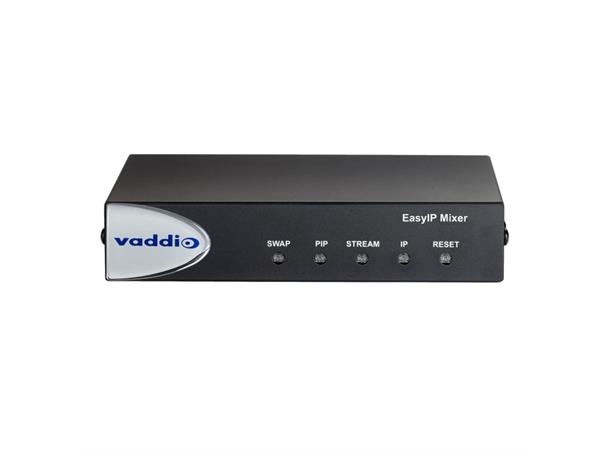 Vaddio EasyIP 10 Mixer Base Kit USB 3.0 PoE+ RS-232 Sort 