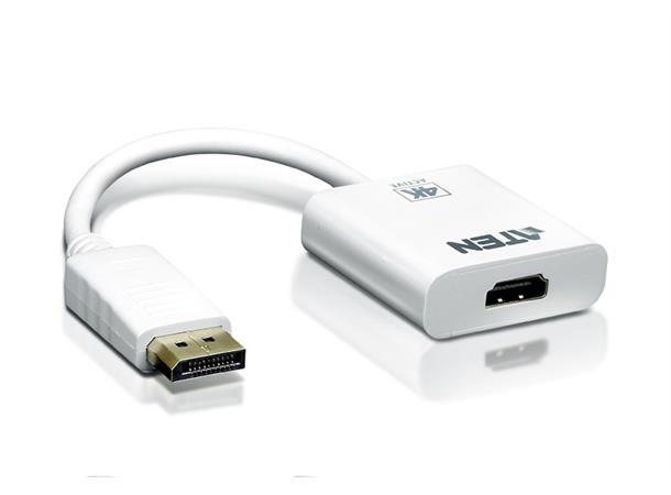 Aten Adapter DisplayPort > HDMI Aktiv Videokilde: DisplayPort DP++