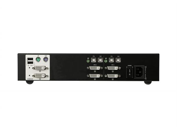 Aten Secure KVM Switch 2pUSB DVI Dual Display NIAP PP 3.0 