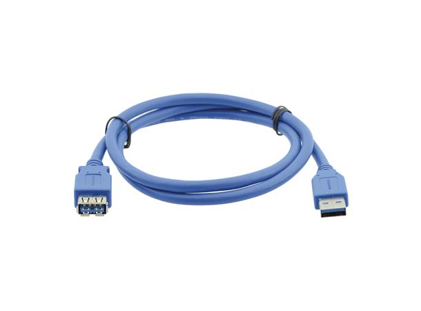 Kramer USB3 Kabel A-A -  1,8 m A-A USB Kabel Blå 