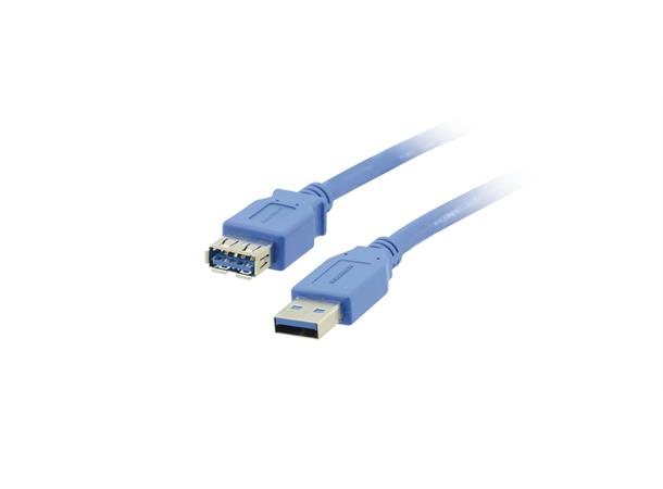 Kramer USB3 Kabel A-A -  1,8 m A-A USB Kabel Blå 