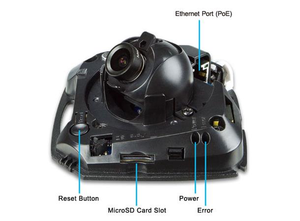 Planet Kamera Ultra-Mini SIP Inne H.264 PoE SD 3NDR DDNS ONVIF ¤ 