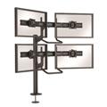 Chief Kontour K4 Bord 2x2 SkjermH VESA Max 4x6,8 Kg Bolt Sort