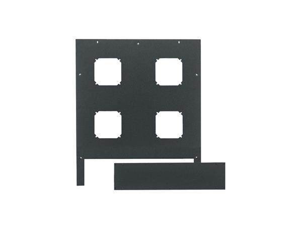 Middle Atlantic Vifte Topp 4x4" Passer WR, WRK, MRK, VRK, VMRK og DRK 