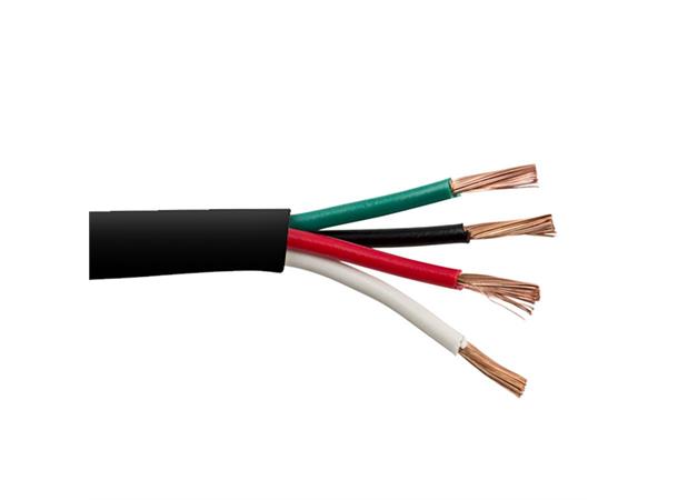 SCP Commercial Cable 4 COND/2.5mm2 152 m Box152m LSZH  Høyttalerkabel Sort 