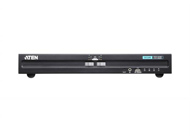 Aten Secure KVM Switch 2pUSB DVI Single Display NIAP PP 3.0 