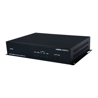 Cypress 4K HDMI/DP o Fiber Rx USB/KVM UHD+ To-veis LAN RS232 IR USB