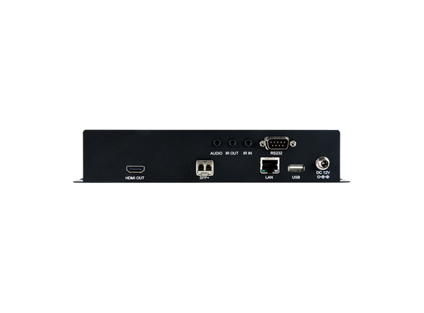 Cypress 4K HDMI/DP o Fiber Rx USB/KVM UHD+ To-veis LAN RS232 IR USB