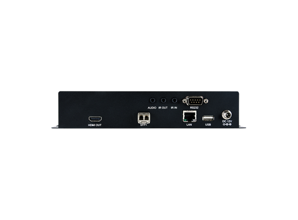 Cypress 4K HDMI/DP o Fiber Rx USB/KVM UHD+ To-veis LAN RS232 IR USB 