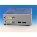 IHSE Extender DVI USB-H Tx/Rx 2xTP Max 70-140 m DualHead *B-vare*