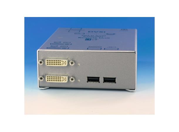 IHSE Extender DVI USB-H Tx/Rx 2xTP Max 70-140 m DualHead *B-vare*