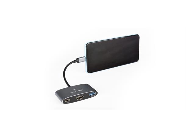 Kramer Adapter USB-C > USB/ HDMI USB-C > HDMI USB3.0 PD 4K