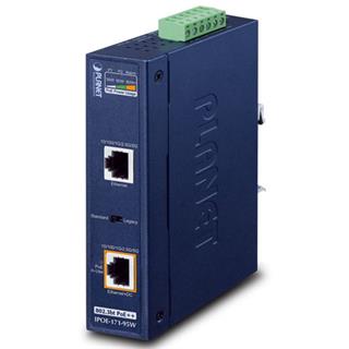 Planet Injector 1-port PoE+  95W 12-54V IEEE802.3bt IP30 Industri