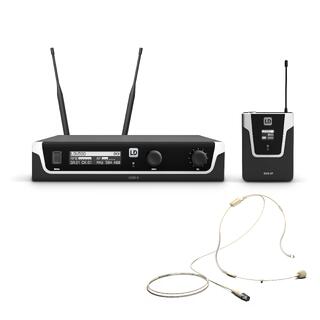 LD Trådløst mikrofon kit 1 x  Headset Beige - Serie 508