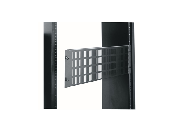 Middle Atlantic Panel 4RU Hengslet Ventilert, Sort 