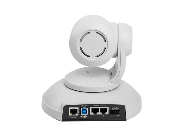 Vaddio ConferenceSHOT AV, Hvit USB 3.0 PTZ, 10x Zoom, 74°, 1080P/60