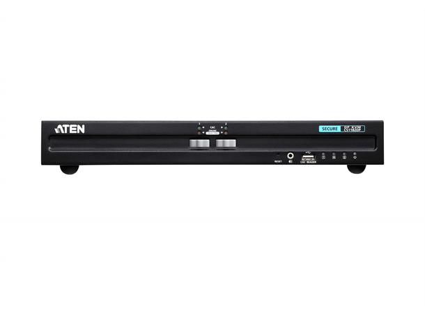 Aten Secure KVM Switch 2pUSB DisplayPort Single Display NIAP PP 3.0 