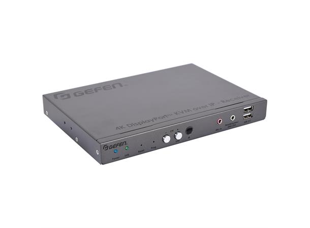 Gefen DisplayPort KVM over IP Rx # 2-veis LAN Audio DP USB RS-232 IR